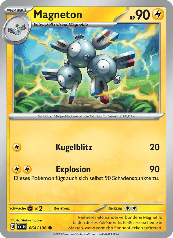 Magneton · Karmesin & Purpur 064/198