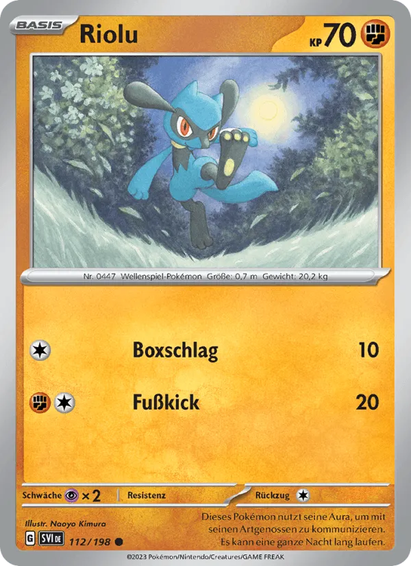Riolu · Karmesin & Purpur 112/198