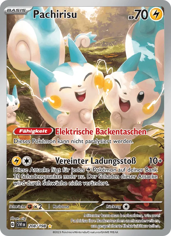 Pachirisu · Karmesin & Purpur 208/198