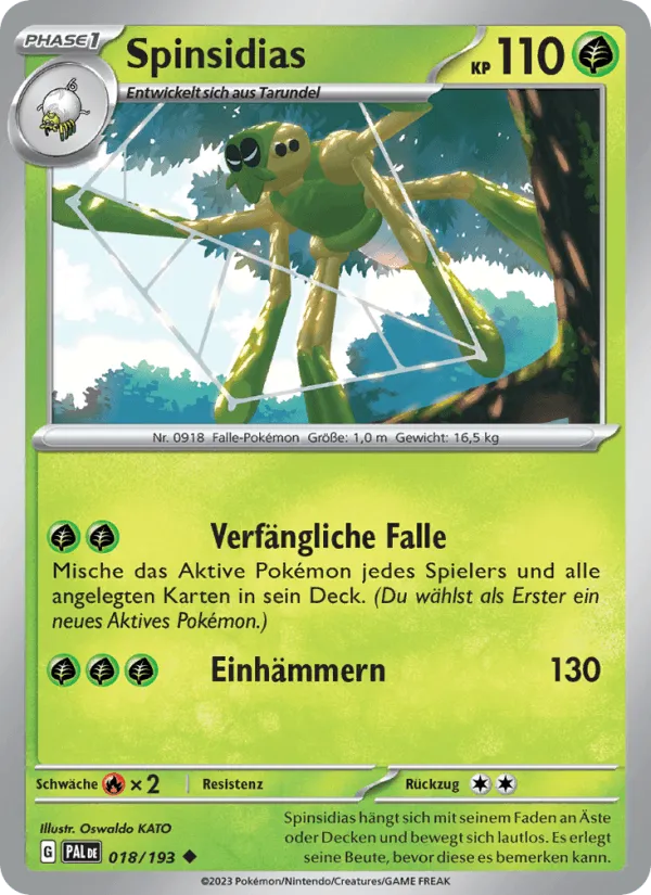Spinsidias · Entwicklungen in Paldea 018/193