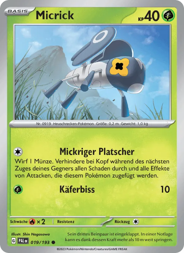 Micrick · Entwicklungen in Paldea 019/193