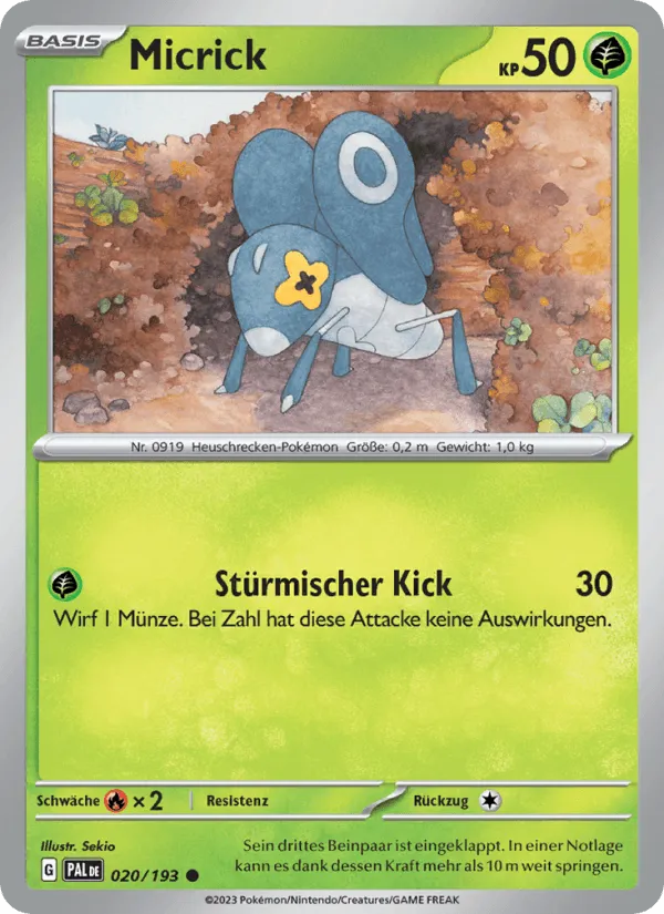 Micrick · Entwicklungen in Paldea 020/193