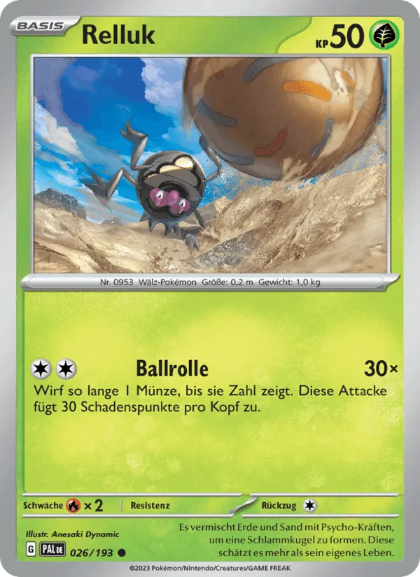 Relluk · Entwicklungen in Paldea 026/193