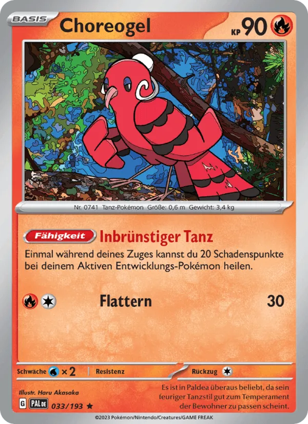 Choreogel · Entwicklungen in Paldea 033/193