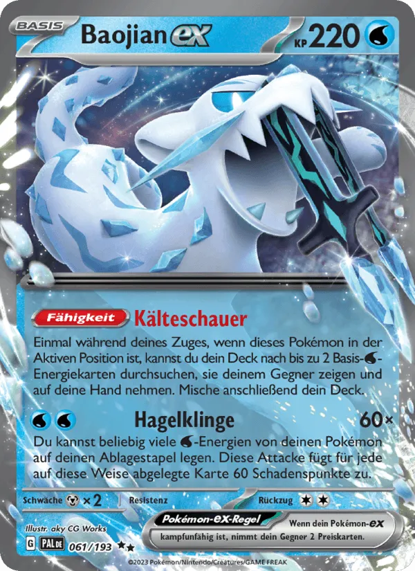 Baojian-ex · Entwicklungen in Paldea 061/193