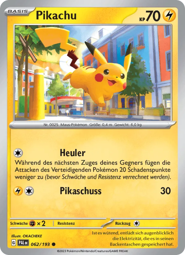 Pikachu · Entwicklungen in Paldea 062/193