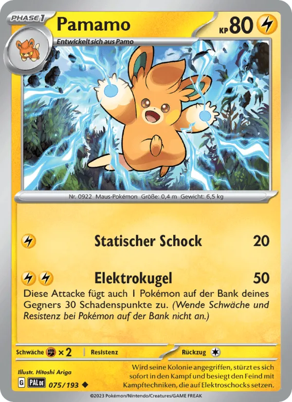 Pamamo · Entwicklungen in Paldea 075/193