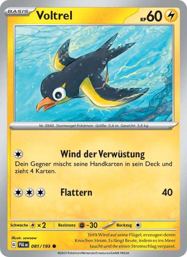 Voltrel · Entwicklungen in Paldea 081/193