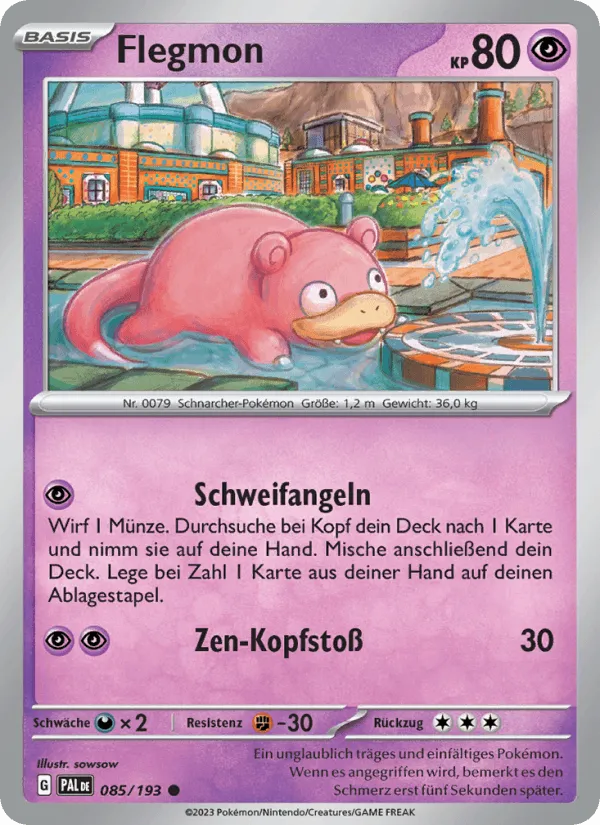 Flegmon · Entwicklungen in Paldea 085/193