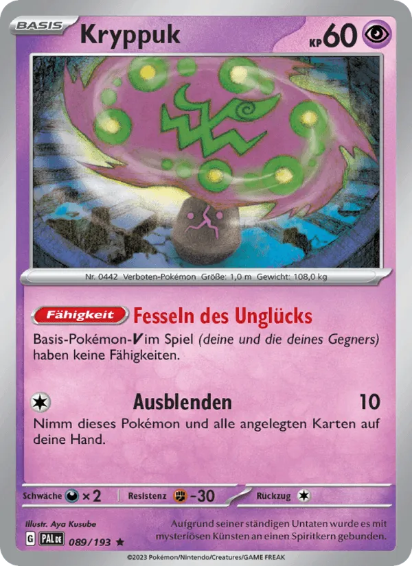 Kryppuk · Entwicklungen in Paldea 089/193