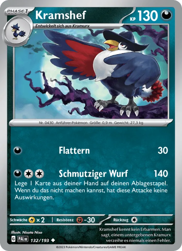 Kramshef · Entwicklungen in Paldea 132/193