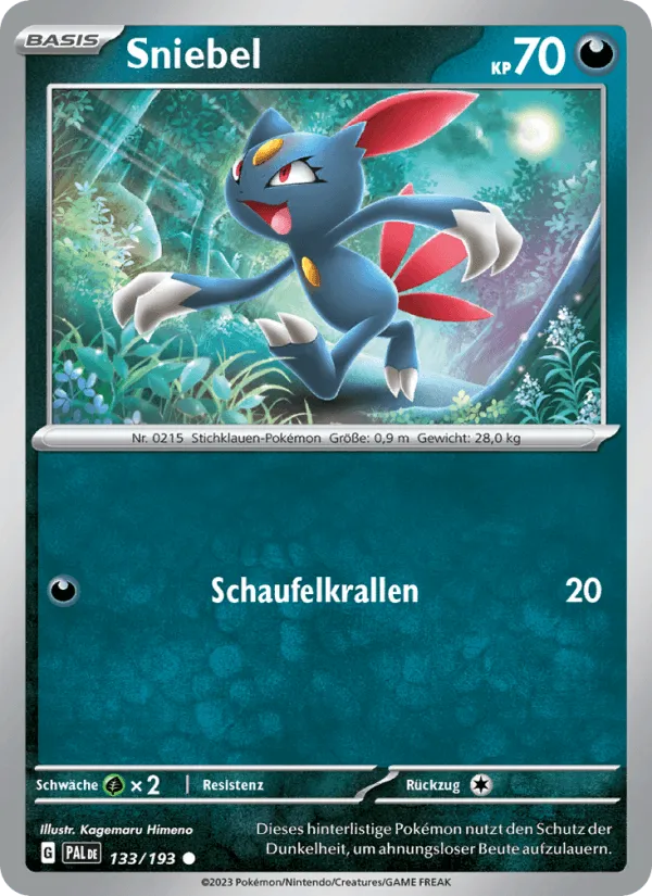 Sniebel · Entwicklungen in Paldea 133/193