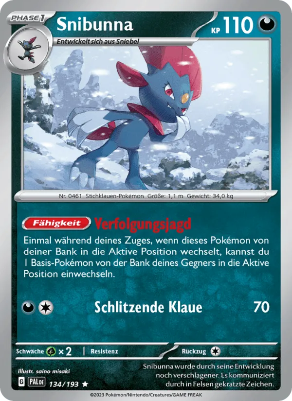 Snibunna · Entwicklungen in Paldea 134/193