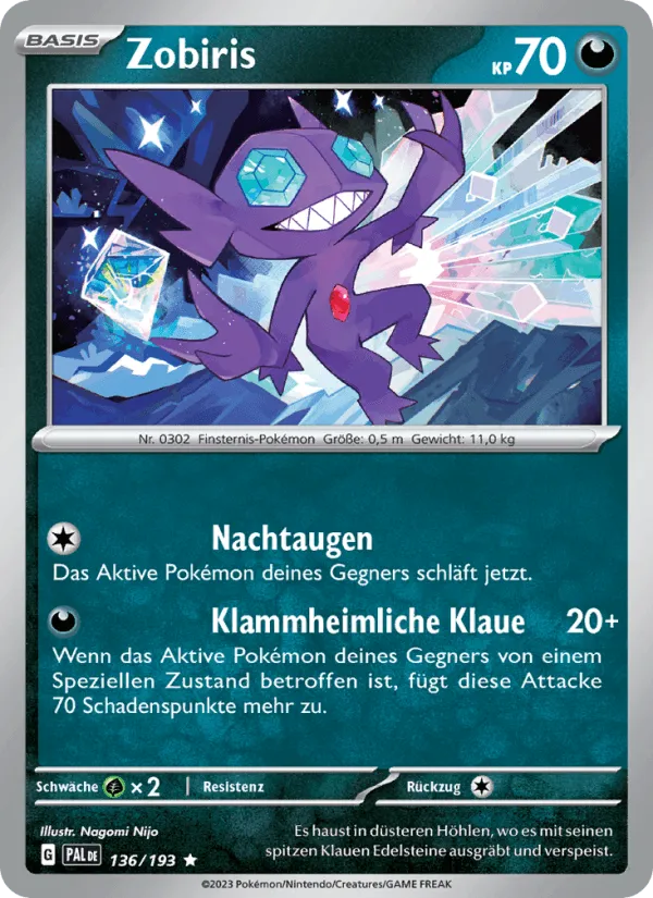 Zobiris · Entwicklungen in Paldea 136/193