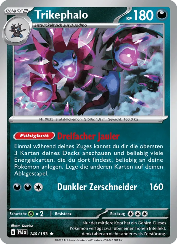 Trikephalo · Entwicklungen in Paldea 140/193