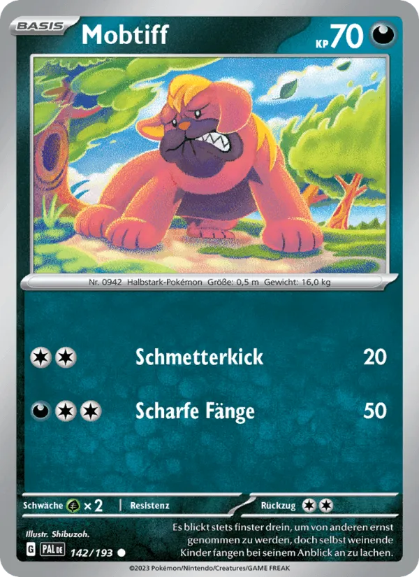 Mobtiff · Entwicklungen in Paldea 142/193