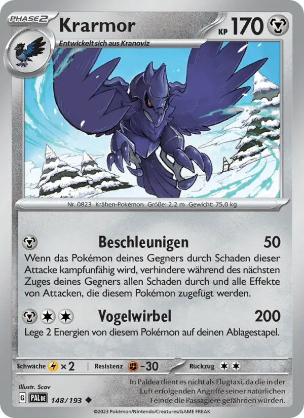 Krarmor · Entwicklungen in Paldea 148/193