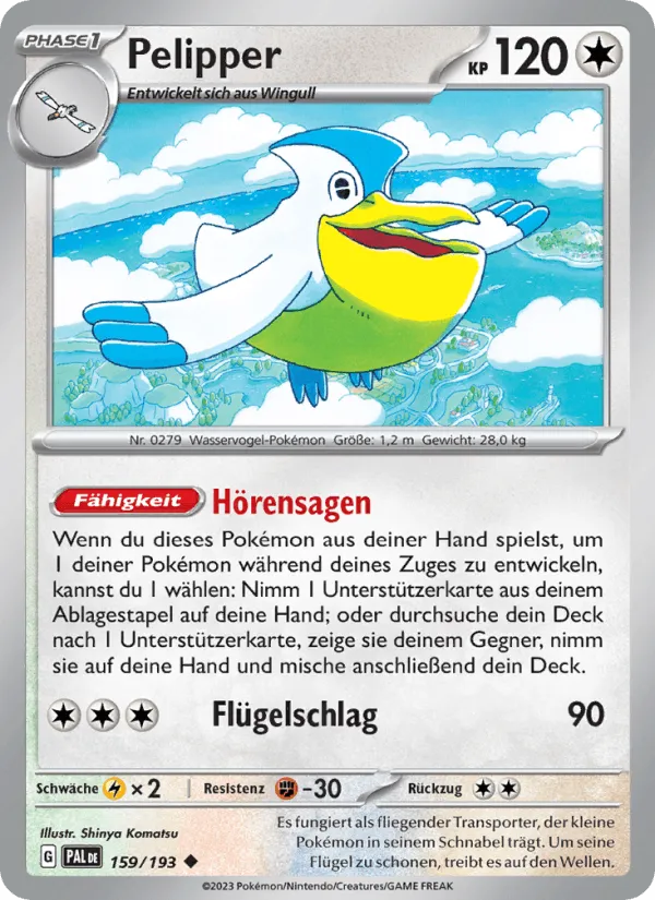 Pelipper · Entwicklungen in Paldea 159/193