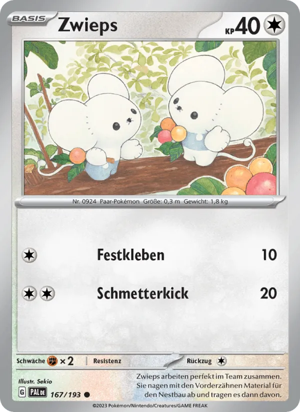 Zwieps · Entwicklungen in Paldea 167/193
