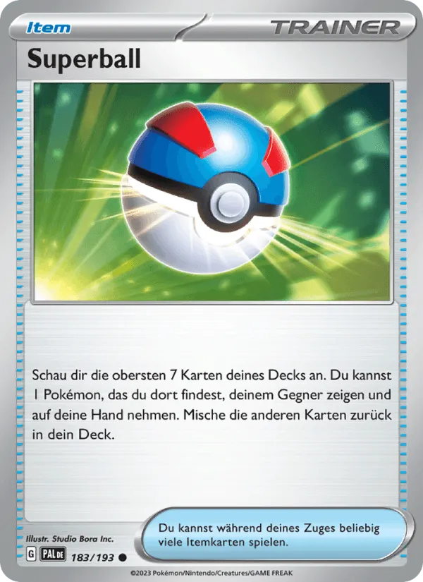 Superball · Entwicklungen in Paldea 183/193