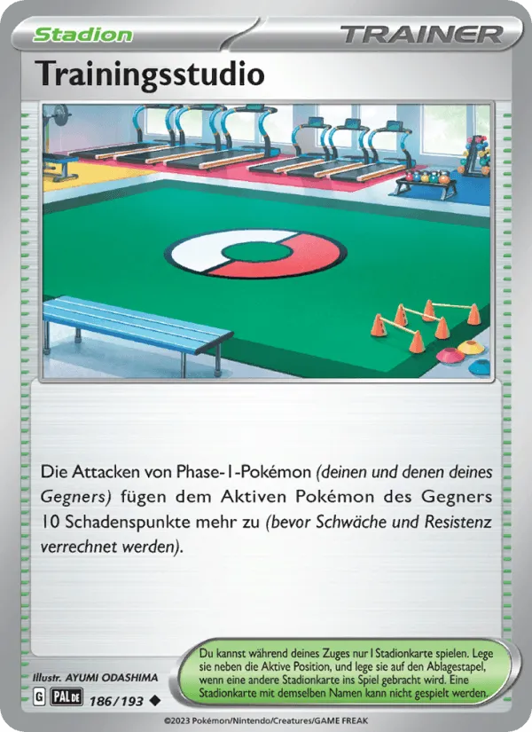 Trainingsstudio · Entwicklungen in Paldea 186/193