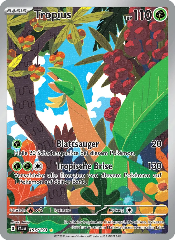 Tropius · Entwicklungen in Paldea 195/193
