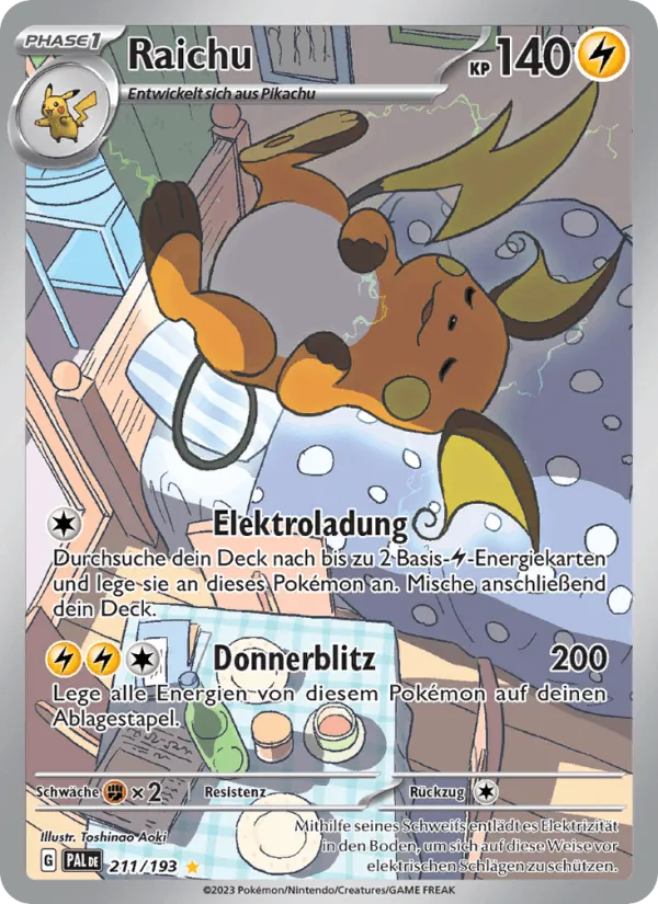 Raichu · Entwicklungen in Paldea 211/193