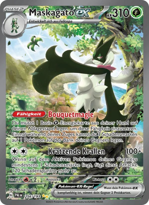 Maskagato-ex · Entwicklungen in Paldea 256/193