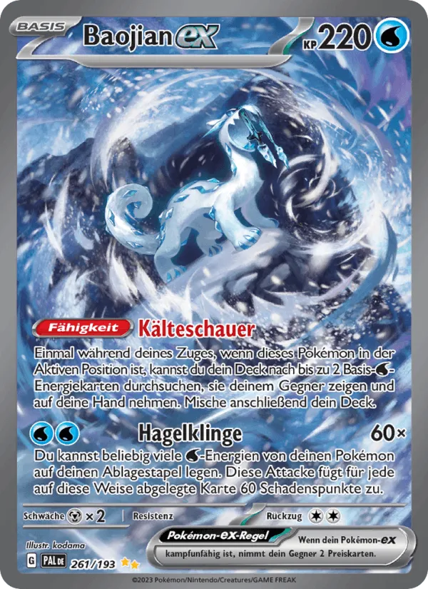 Baojian-ex · Entwicklungen in Paldea 261/193
