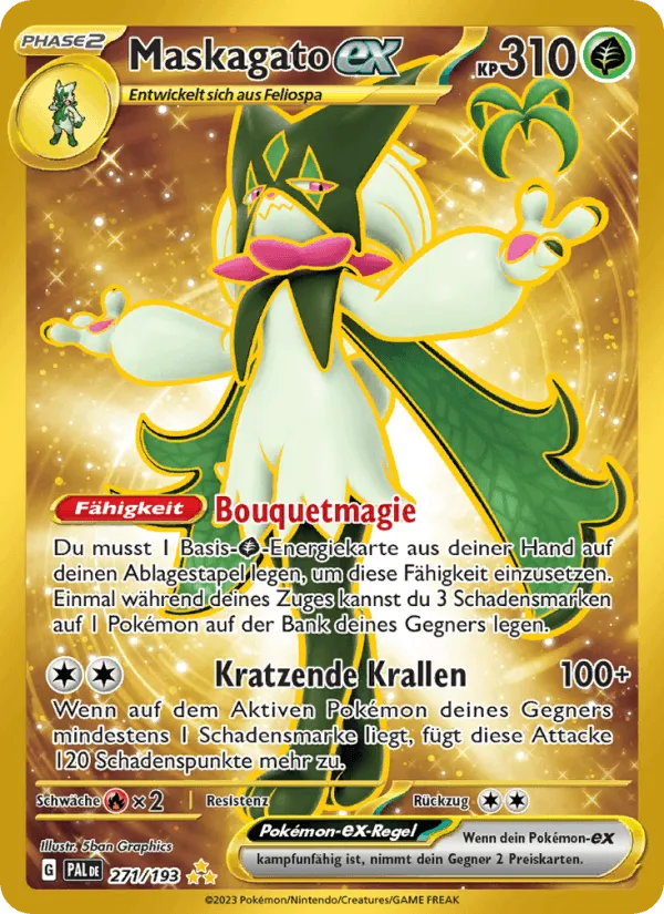 Maskagato-ex · Entwicklungen in Paldea 271/193