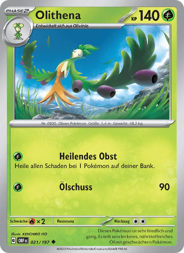Olithena · Obsidian Flammen 021/197