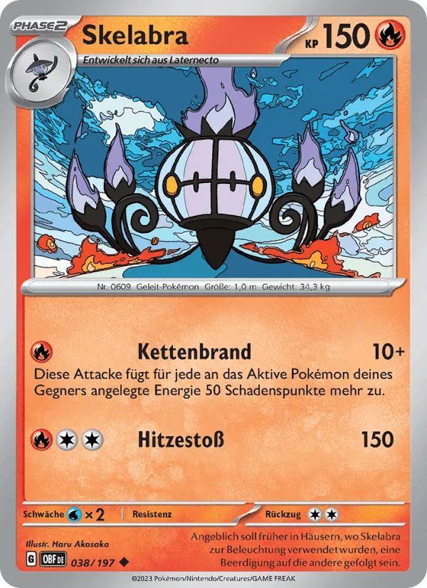 Skelabra · Obsidian Flammen 038/197