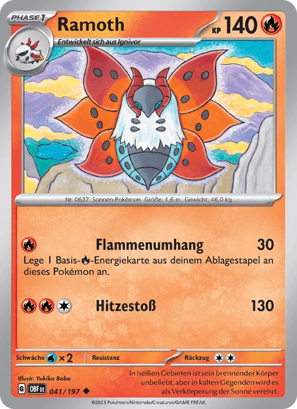 Ramoth · Obsidian Flammen 041/197