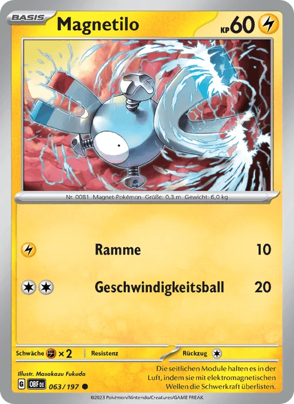 Magnetilo · Obsidian Flammen 063/197