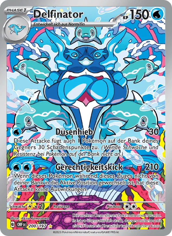 Delfinator · Obsidian Flammen 200/197