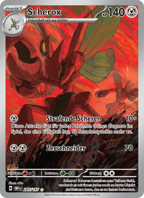 Scherox · Obsidian Flammen 205/197