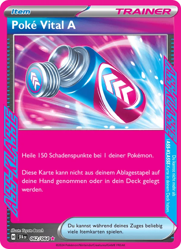 Poké Vital A · Nebel der Sagen 062/64
