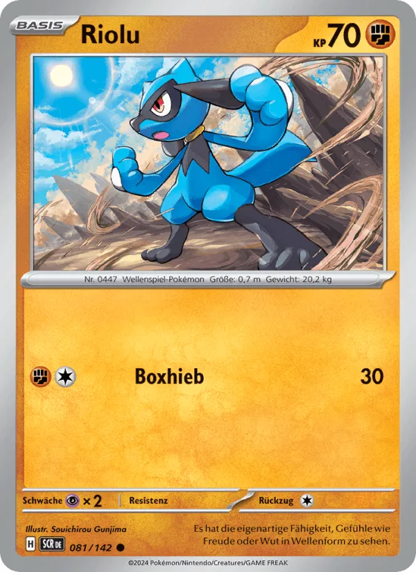 Riolu · Stellarkrone 081/142