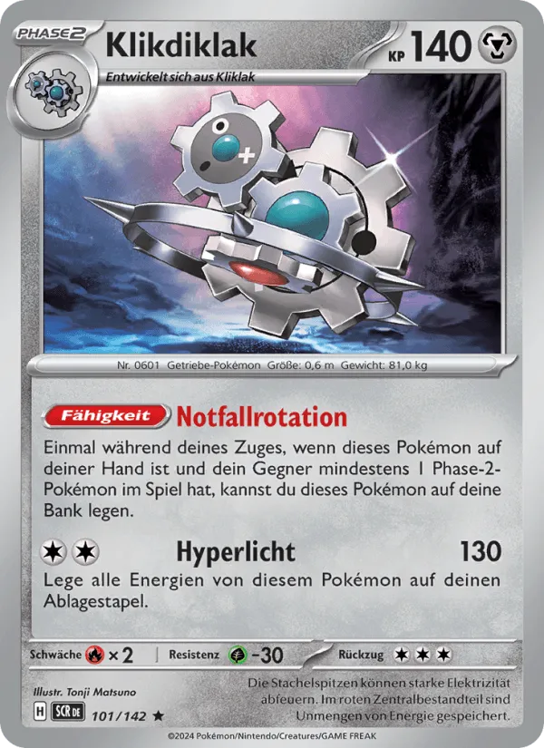 Klikdiklak · Stellarkrone 101/142