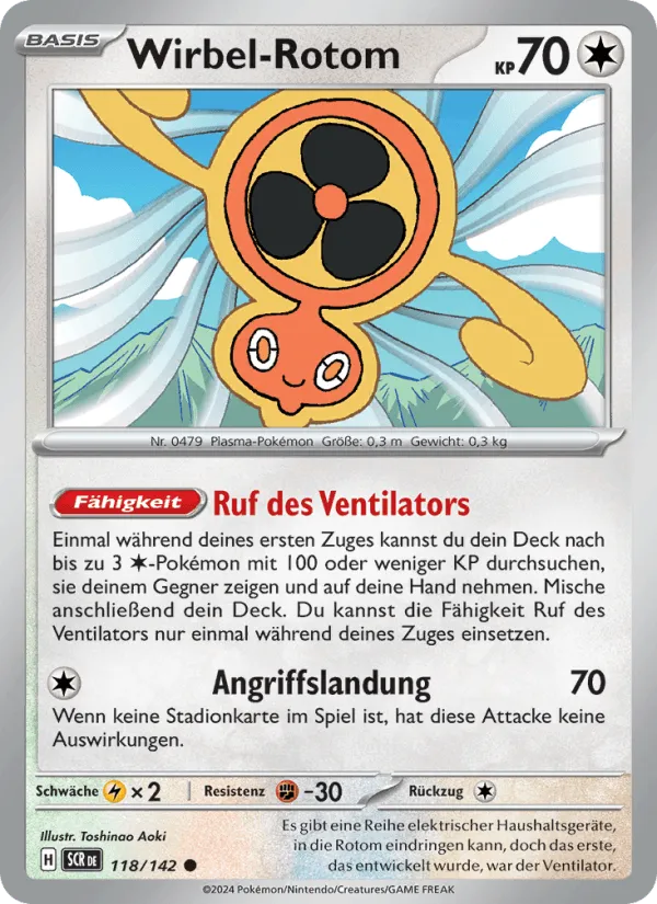 Wirbel-Rotom · Stellarkrone 118/142