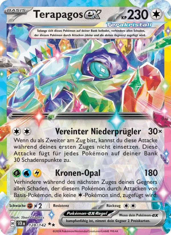 Terapagos-ex · Stellarkrone 128/142