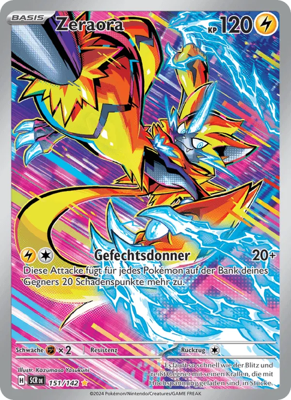 Zeraora · Stellarkrone 151/142