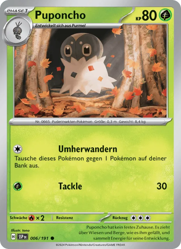 Puponcho · Stürmische Funken 006/191