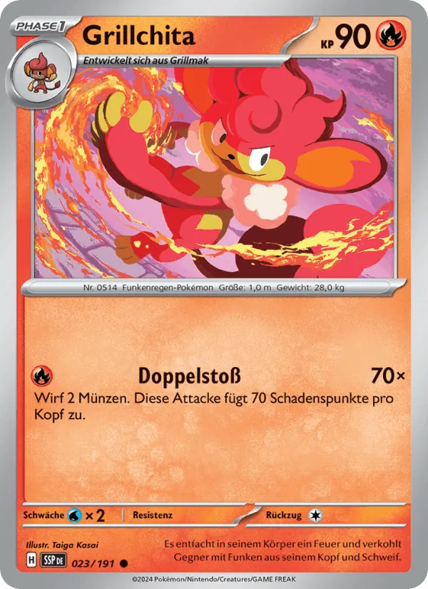 Grillchita · Stürmische Funken 023/191
