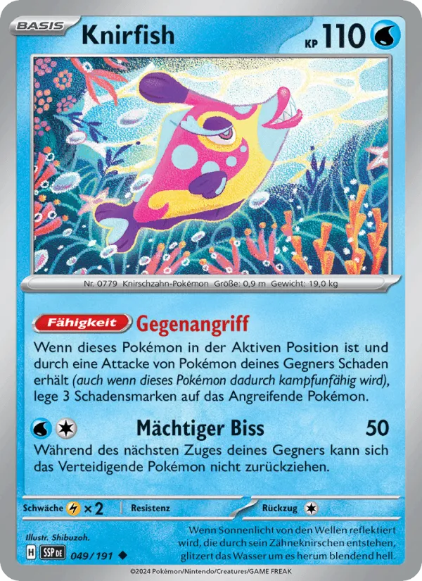 Knirfish · Stürmische Funken 049/191