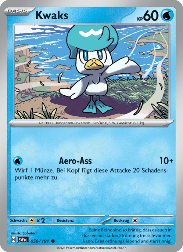 Kwaks · Stürmische Funken 050/191