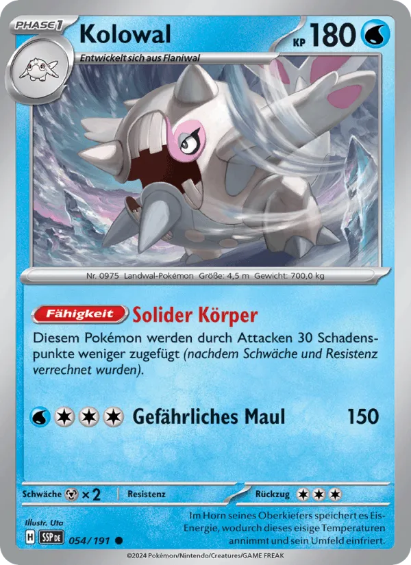 Kolowal · Stürmische Funken 054/191