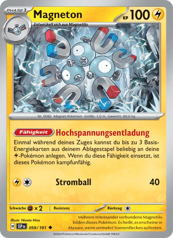 Magneton · Stürmische Funken 059/191