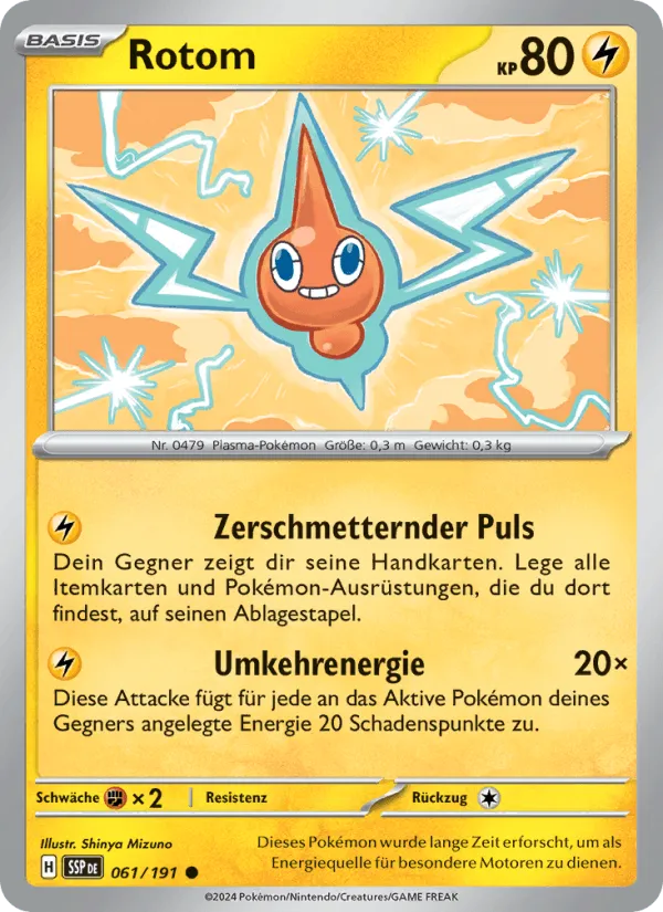 Rotom · Stürmische Funken 061/191