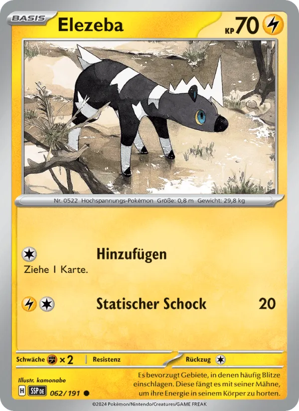 Elezeba · Stürmische Funken 062/191